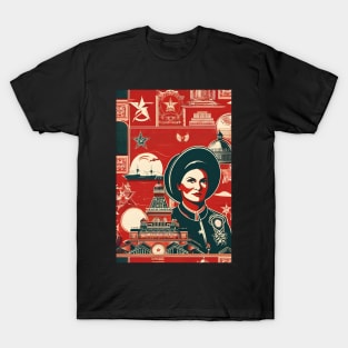 Soviet soldier art T-Shirt